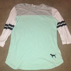 Victoria’s Secret PINK Light Green Top Size XS